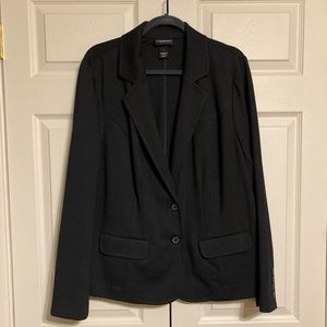 Lane Bryant black suit blazer jacket size 24